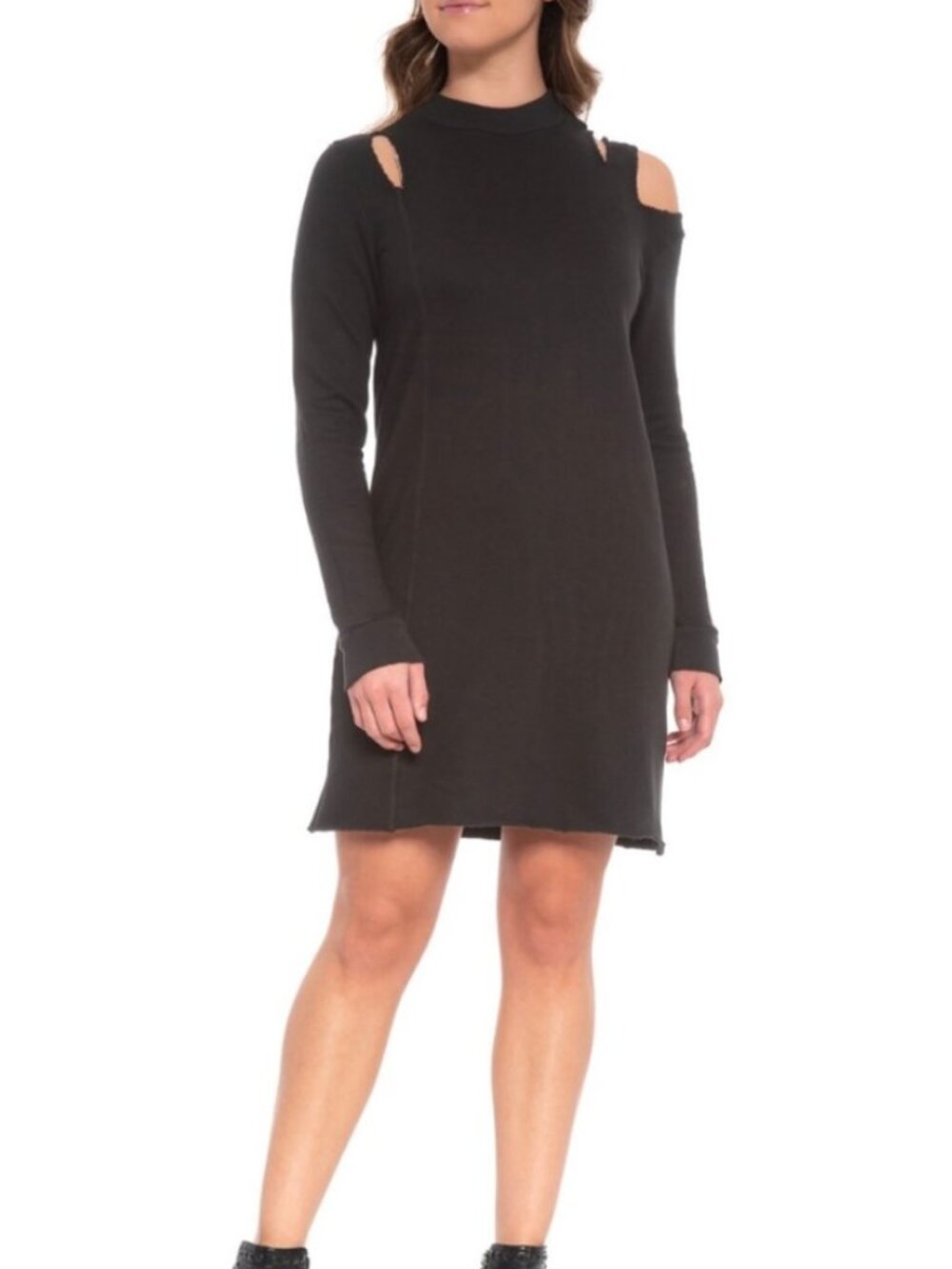 NWT n:Philanthropy Kyra Open Shoulder Mini Dress - Size L